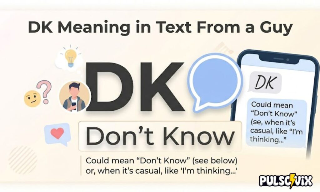 DK Meaning in Text