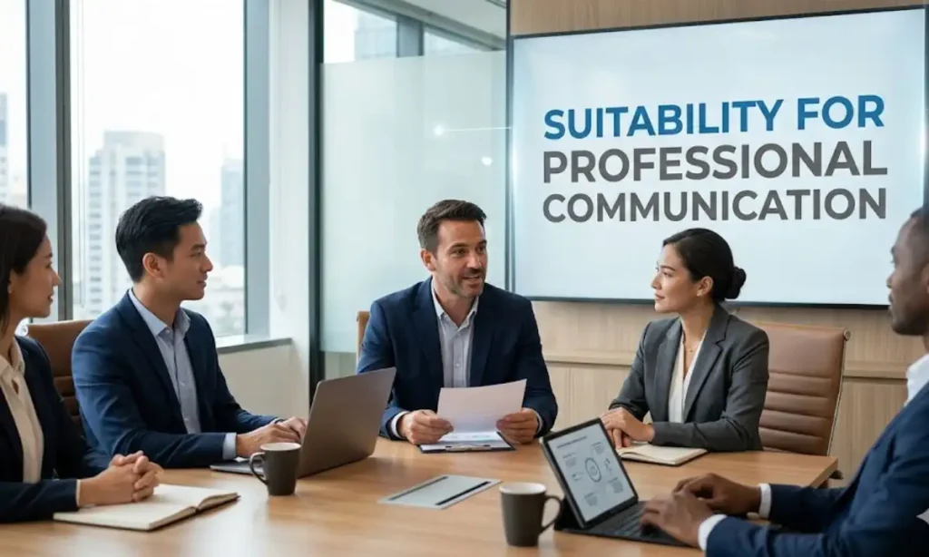 suitability-for-professional-communication