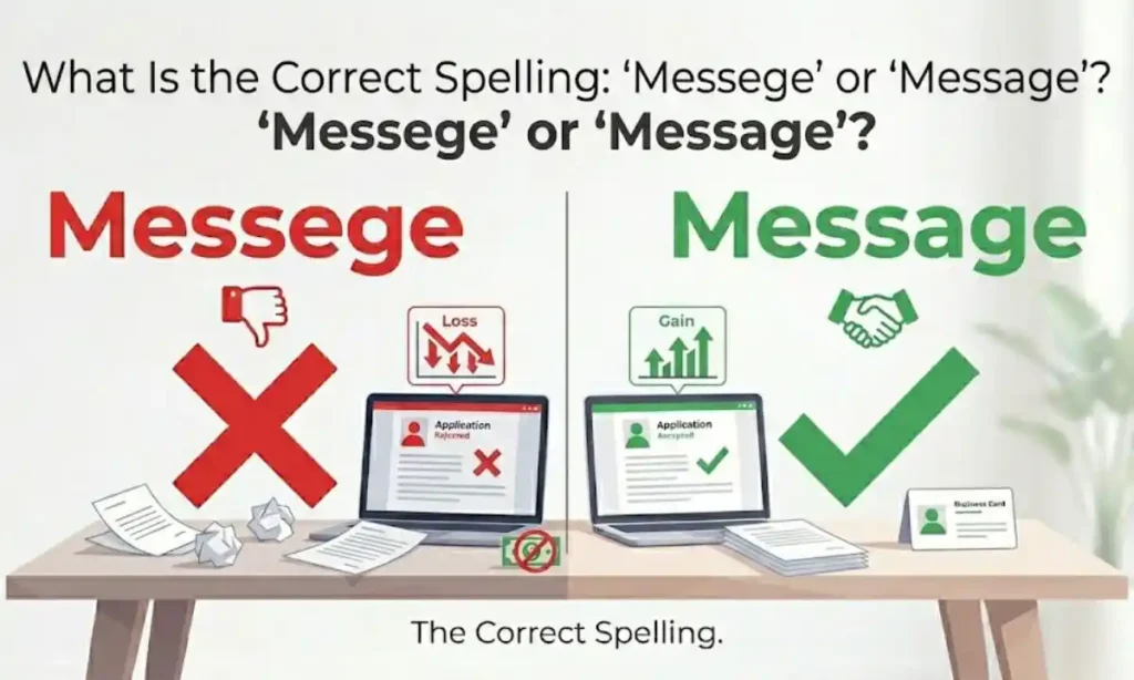 what-is-the-correct-spelling-messege-or-message
