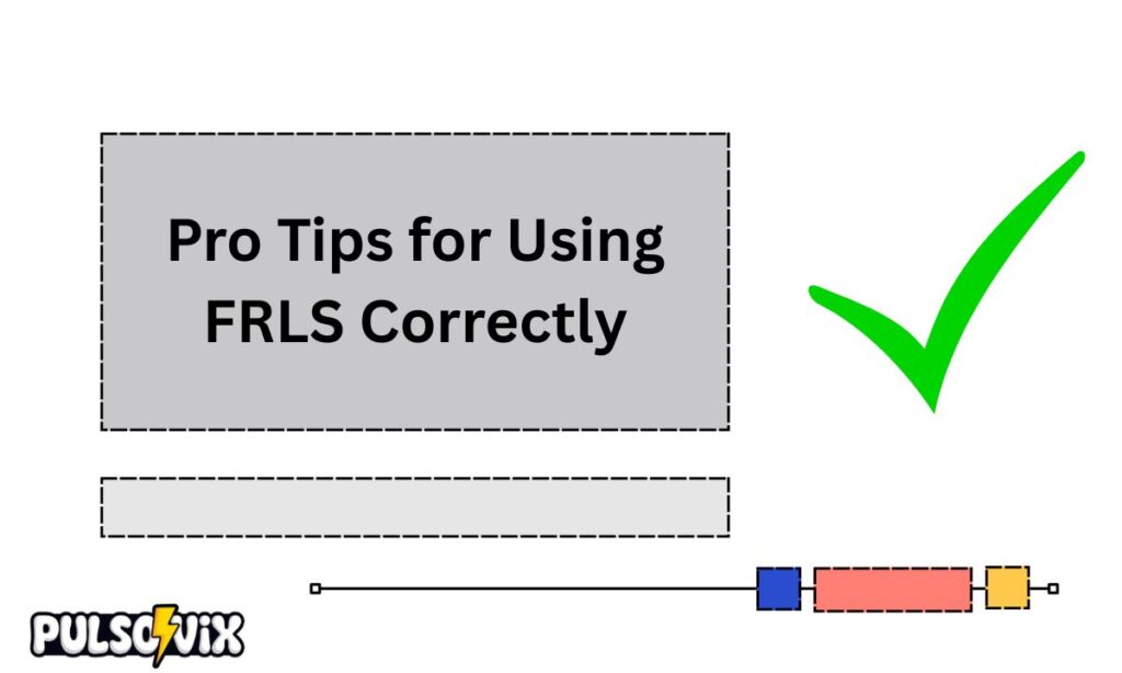 Pro Tips for Using FRLS Correctly