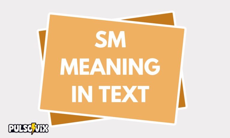 SM Meaning in Text