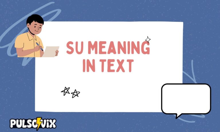 SU Meaning in Text