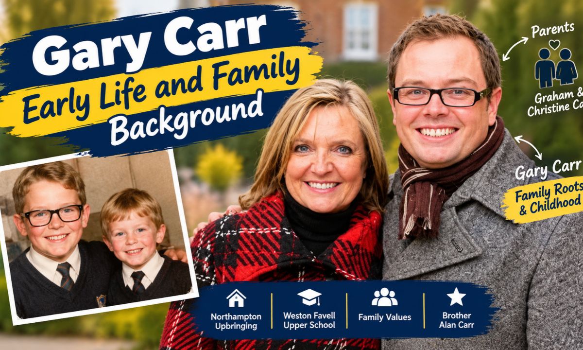 Gary Carr Early Life and Family Background